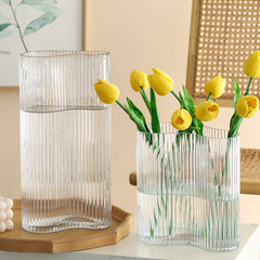 Glass Vase Flowers Hydroponic Transparent Living Room Desktop Decoration