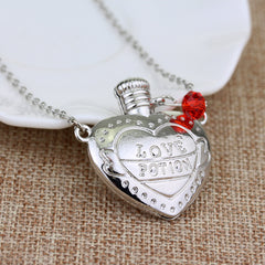 Fashion Necklace Love Poison Love Pill Bottle Pendant Valentines Day Gift