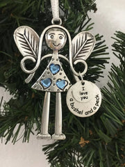 Christmas Tree Angel Decorations Pendant