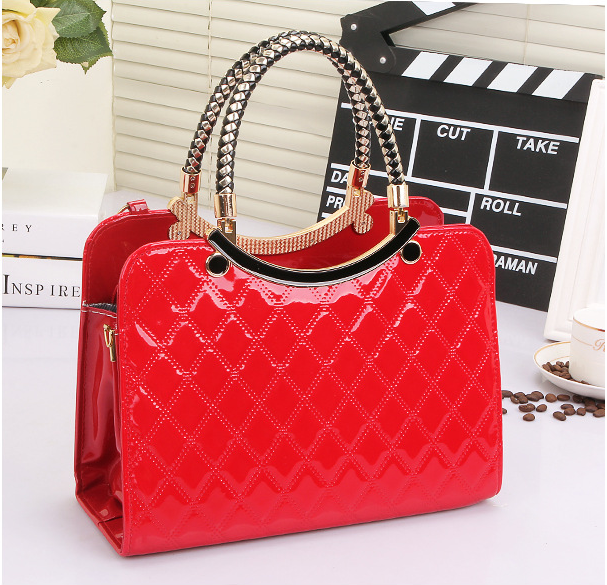 Lingge Shoulder Bags Women Handbags Messenger Bag - Fashionner