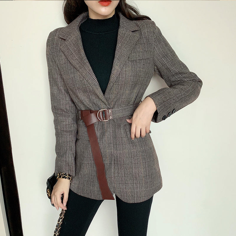 British style retro blazer for women