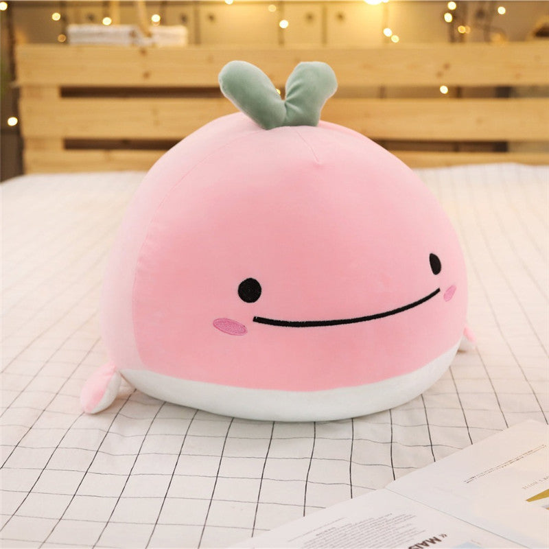 Whale plush toy doll