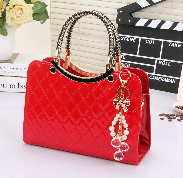 Lingge Shoulder Bags Women Handbags Messenger Bag - Fashionner