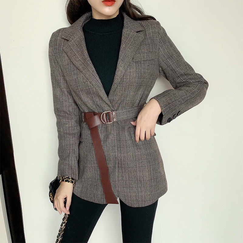 British style retro blazer for women