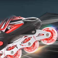 Adult Roller Speed Skating Roller Skates OSK Sliding Heelys