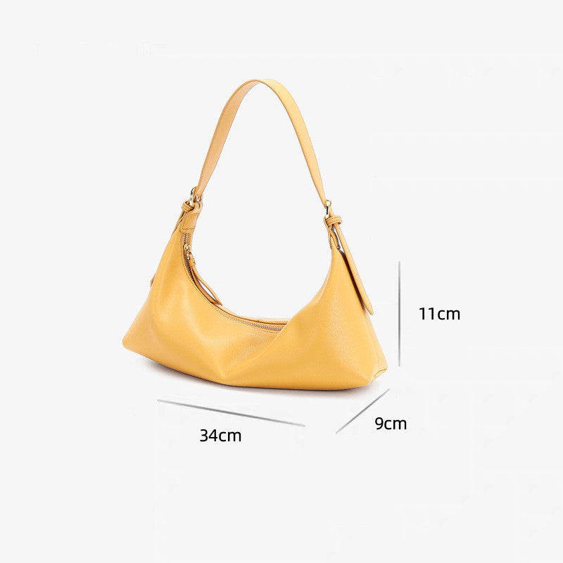 Bags Handbags New Style French Retro Underarm Bag Fashion Trend Women Handbag Simple Shoulder Bag