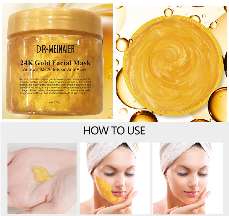 Daub-Type 24k Gold Collagen Repair Sleep Mask