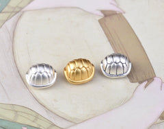 3D hard silver transfer beads gold-plated fittings Longevity turtle shells separated beads Manual DIY woven materials