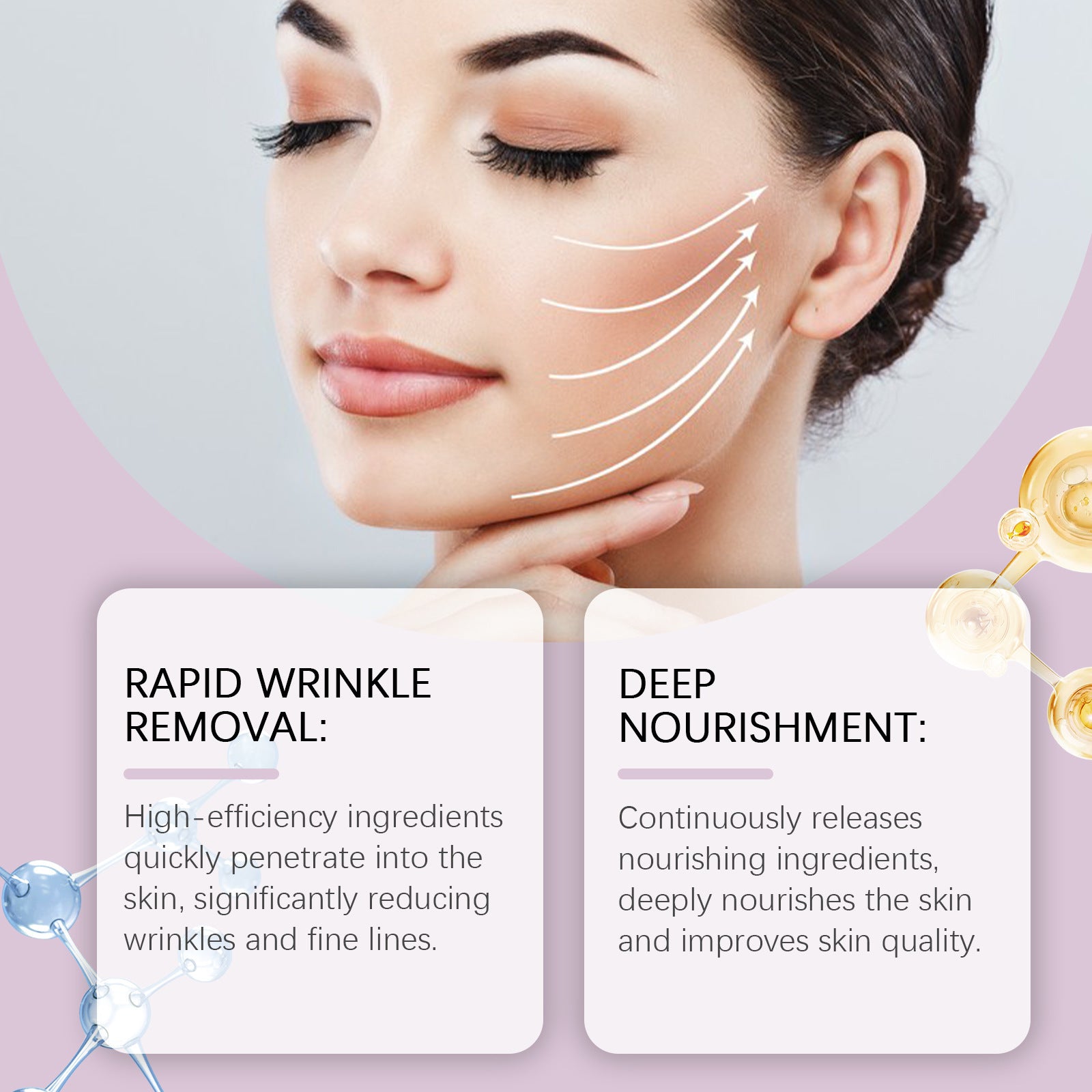 Collagen Moisturizing Mask Smoothen Fine Wrinkles