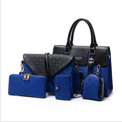 A set of Luxury Leather Handbags Black