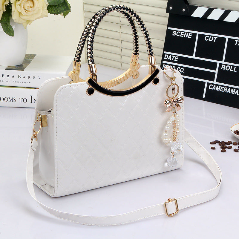 Lingge Shoulder Bags Women Handbags Messenger Bag - Fashionner