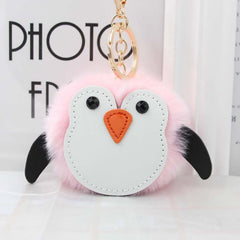 Creative Plush Handbag Pendant Keychain