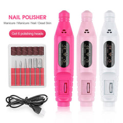 Electric Nail Polish Machine Pen Nail Art Tool - Fashionner