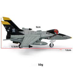 Alloy Fighter Model Children's Toy Ornaments Exhibition Display Crafts