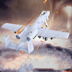 Attack Aircraft Model A-10 Aircraft Fighter Alloy Simulation