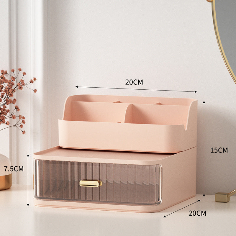 Desktop Drawer Cosmetics Storage Box - Fashionner