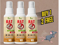 Rat Repellent Spray - Rat Spray - Rat Repellent - Rat Repellent for Car 50ML (Pack of 3)