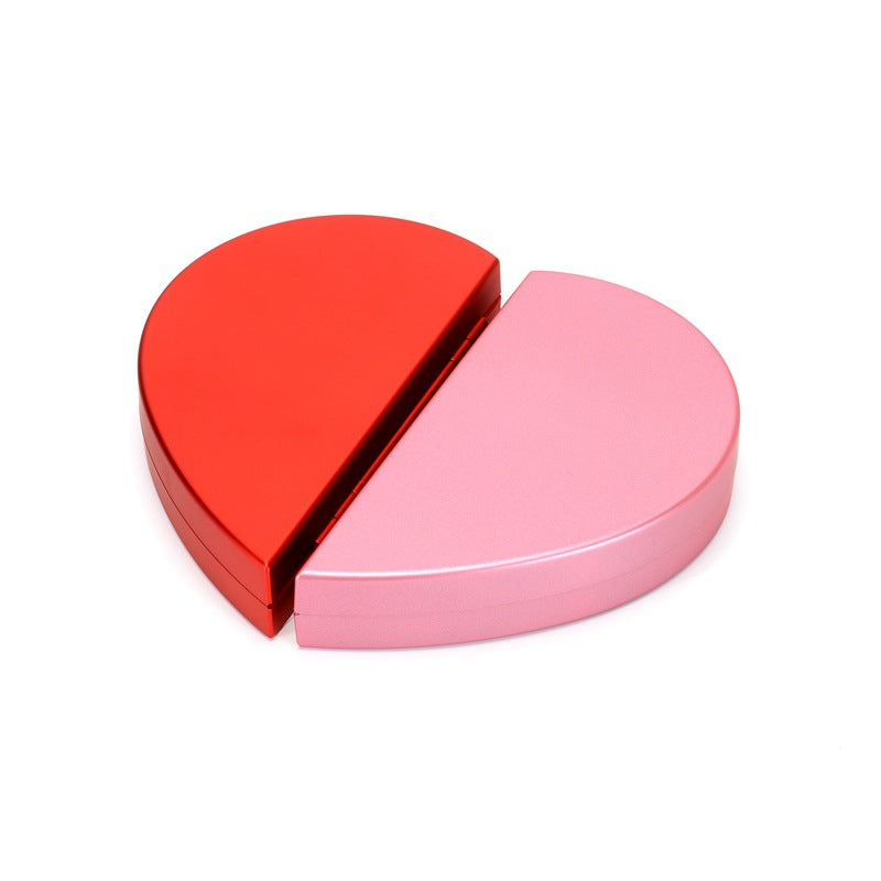 3D Love Box Heart-shaped Rose Flower Rotating Ring Box Valentines Day Gift - Fashionner