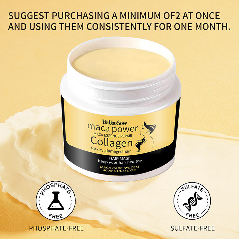 Collagen Hair Mask Nuts Oil Hair Conditioner