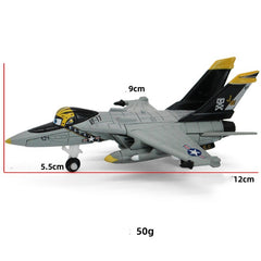 Alloy Fighter Model Children's Toy Ornaments Exhibition Display Crafts