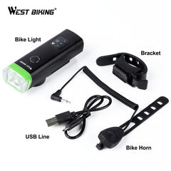 Bicycle headlight sensor light - Fashionner