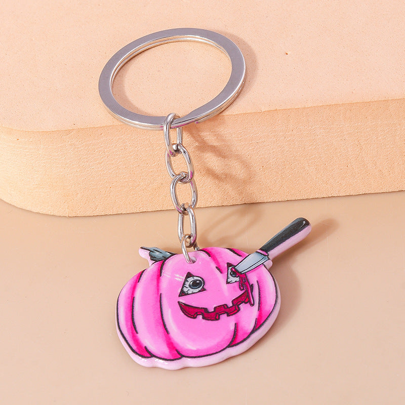 Creative Pumpkin Witch Pendant Accessories