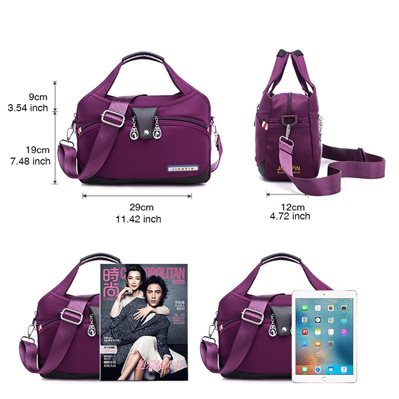 Nylon Women Messenger Bag Ladies Handbags Waterproof Female Shoulder Bag Designer High Quality Crossbody Bags For Teenager Girls - Fashionner