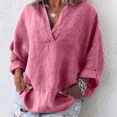 Women's Long Sleeve Pullover Shirt - Fashionner