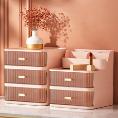 Desktop Drawer Cosmetics Storage Box - Fashionner