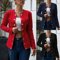 Double-breasted small blazer