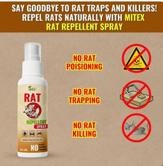 Rat Repellent Spray - Rat Spray - Rat Repellent - Rat Repellent for Car 50ML (Pack of 3)