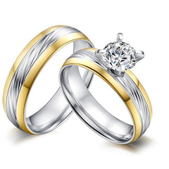 Decorative couple ring