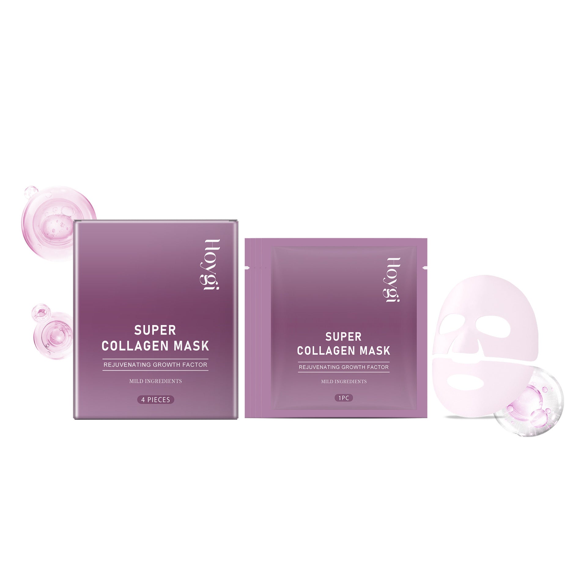 Collagen Moisturizing Mask Smoothen Fine Wrinkles