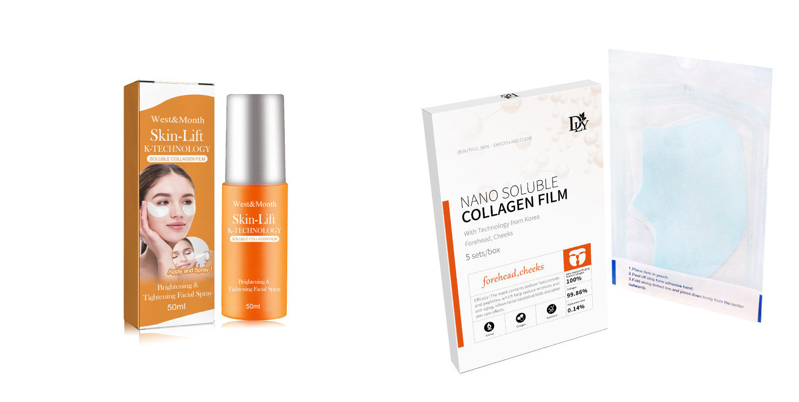 Soluble Three-type Nano Collagen Instant Mask