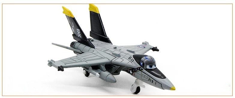 Alloy Fighter Model Children's Toy Ornaments Exhibition Display Crafts