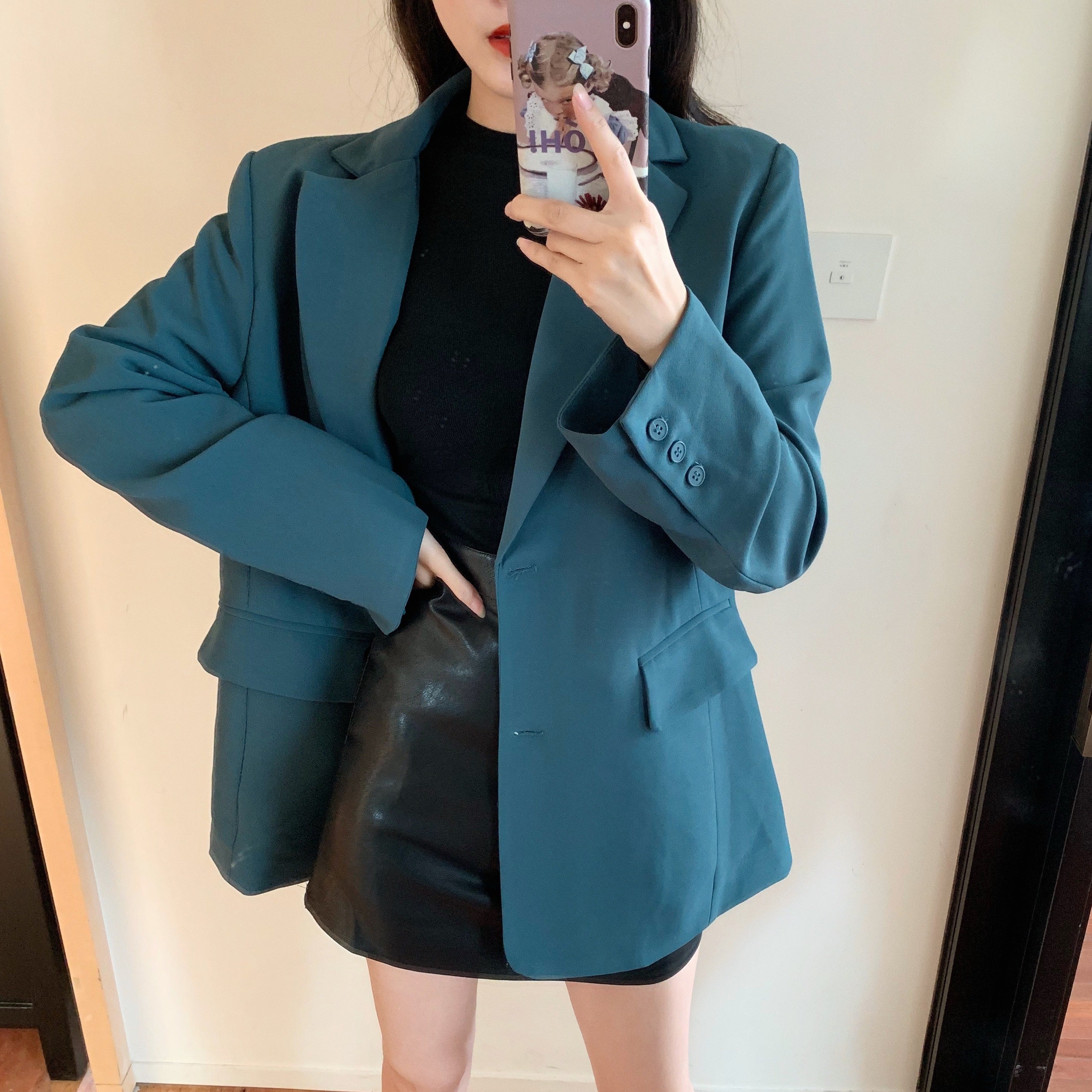 British style retro blazer for women