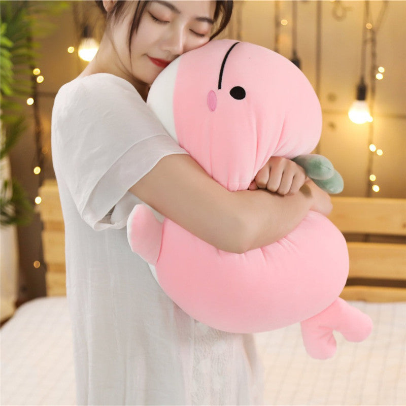 Whale plush toy doll