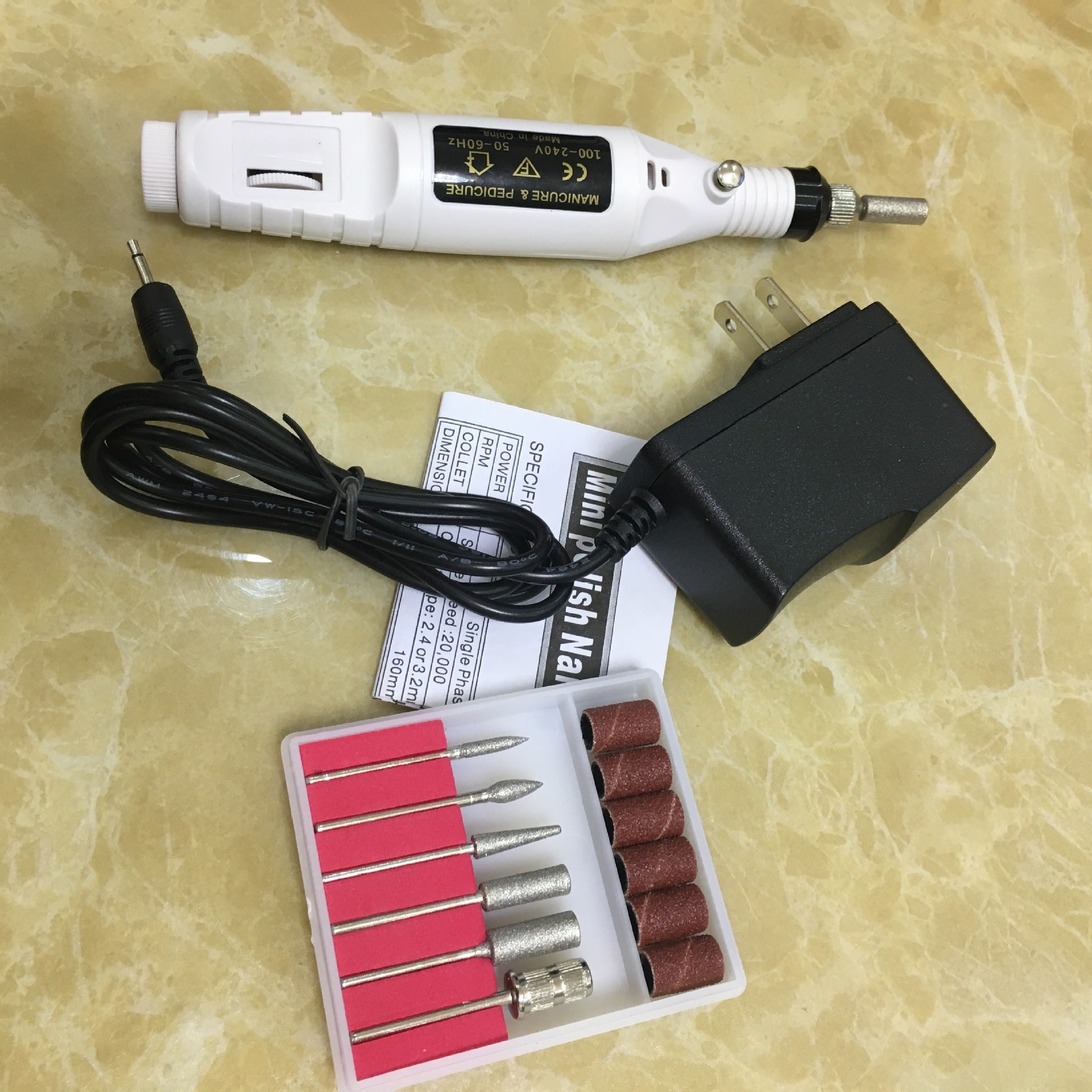 Electric Nail Polish Machine Pen Nail Art Tool - Fashionner