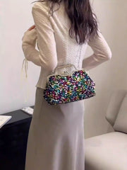 New Trendy Fashion Crossbody Bag Handbag Niche Sequin Evening Bag