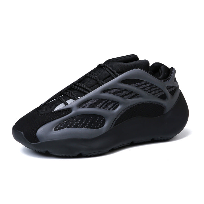 Men Shoes Causal Fashion Coconut Dad Shoes Male Non-slip Sneakers Lace-up Flats Breathable Running Sports Clunky Sneaker