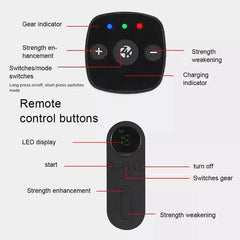 EMS Electric Foot Massager Mat Pulse Muscle Relax Health Care Feet Massageador Cushion Intelligent Remote Control Massage Salud