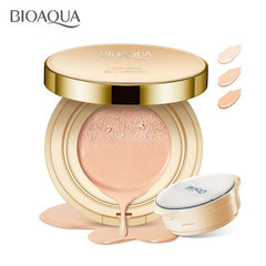 BIOAQUA Air Cushion BB Cream Brighten Concealer Moisturizer Foundation Face Whitening Makeup Facial Base Perfect Cover Cosmetics - Fashionner