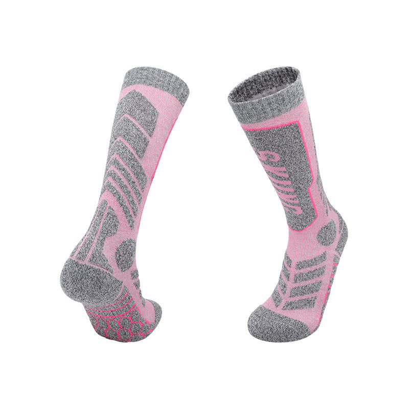 Winter Professional Ski Long Tube Warm-keeping Socks - Fashionner