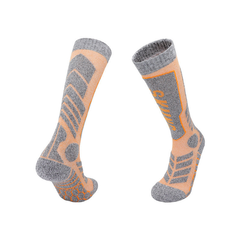 Winter Professional Ski Long Tube Warm-keeping Socks - Fashionner