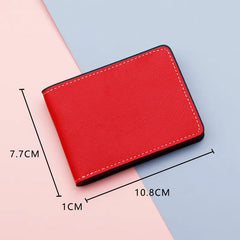 Ultra Thin Auto Driver License Bag Artificial PU on Cover for Car Driving Documents ID Card Holder Purse Wallet Case card holder - Fashionner