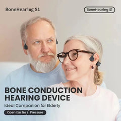 Bone Conduction Hearing Aid Noise Cancellation Design Bluetooth Wireless IPX5 Waterproof Headphones Designed the Elderly