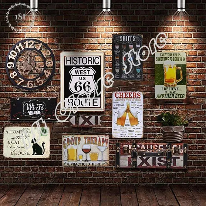 Pub Personalized Skull West Coast Choppers Photos Graphic Tin Sign Poster Home Pubs & Bars Poster Wall Art Poster Coffee Garden