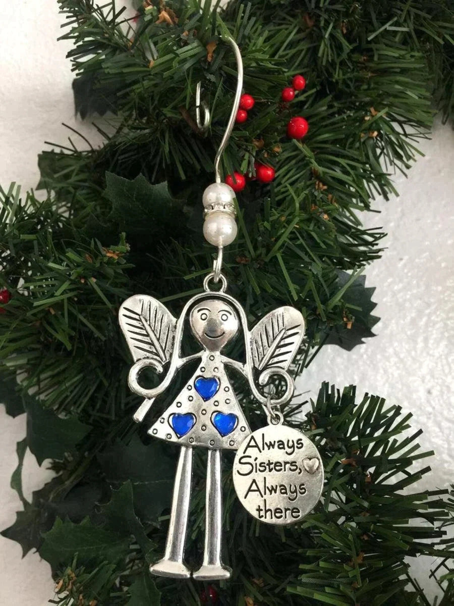 Christmas Tree Angel Decorations Pendant