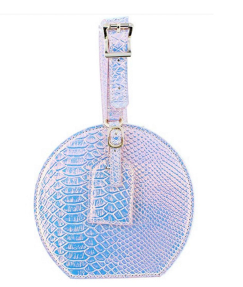 Snakeskin Design Printed Crossbody Round Bag Ladies Handbags - Fashionner