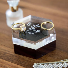 Creative Couple Gift Wedding Ring Box